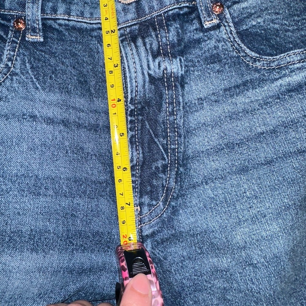 GAP Blue Straight Leg Jeans with Classic Indigo Wash - Picture 13 of 13